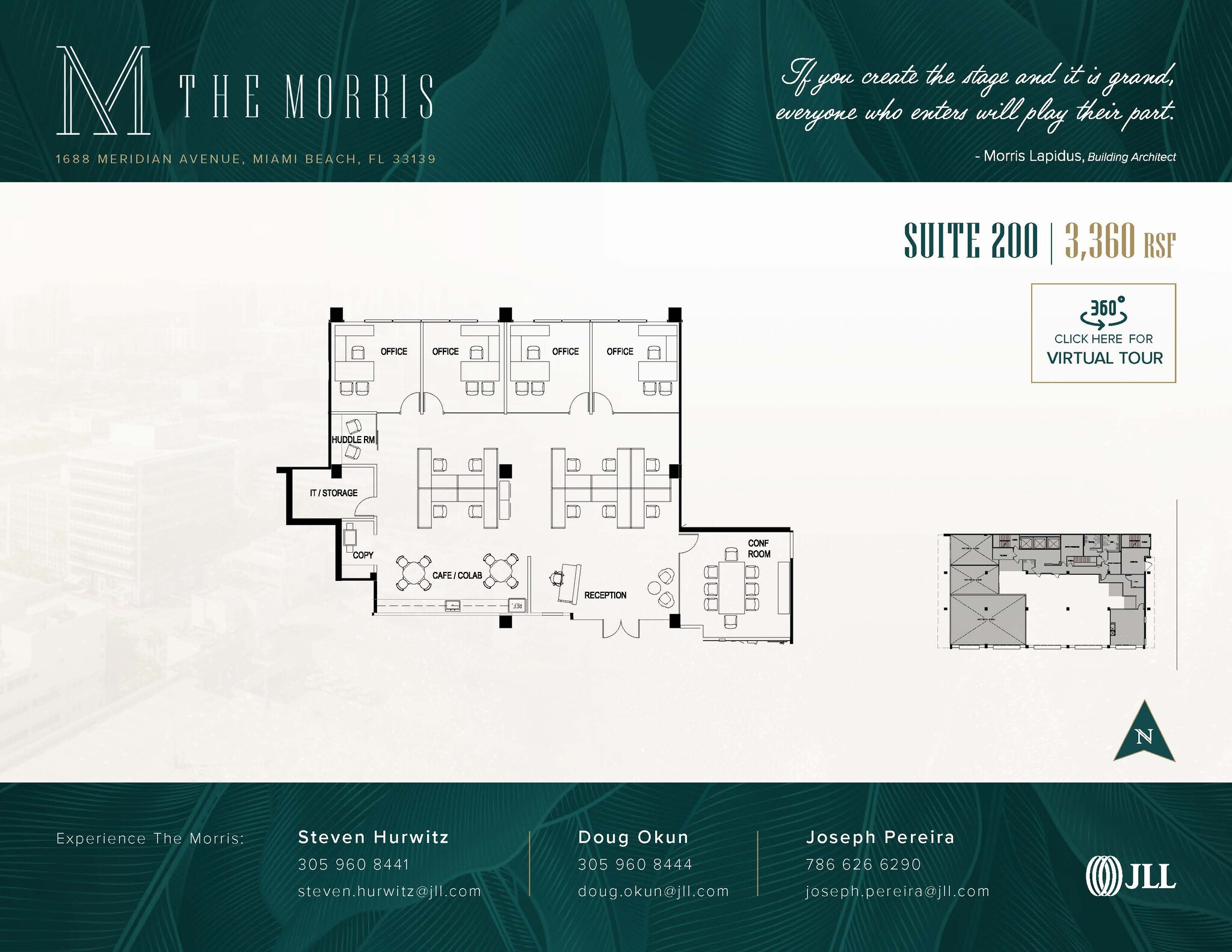 1688 Meridian Ave, Miami Beach, FL for lease Floor Plan- Image 1 of 1