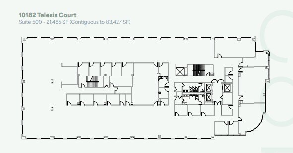 10188 Telesis Ct, San Diego, CA for lease Floor Plan- Image 1 of 1