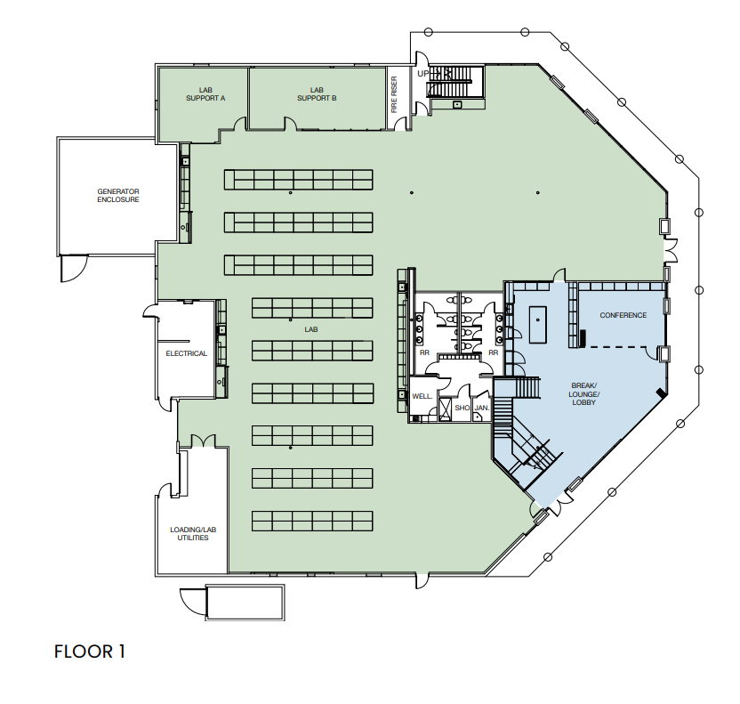6134 Nancy Ridge Dr, San Diego, CA for lease Floor Plan- Image 1 of 2