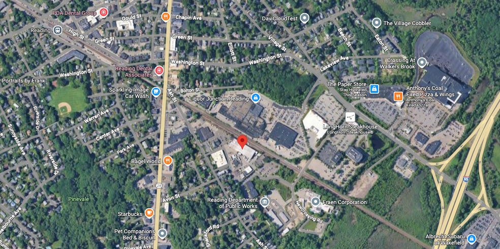 232 Ash St, Reading, MA for sale - Aerial - Image 3 of 4