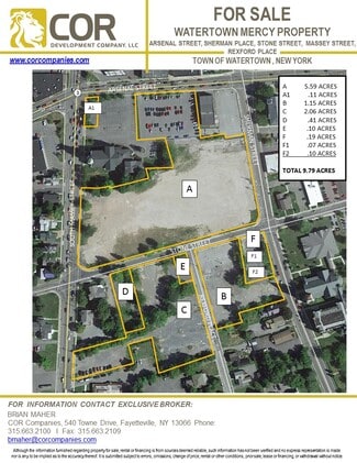 More details for 253 Arsenal St, Watertown, NY - Land for Sale