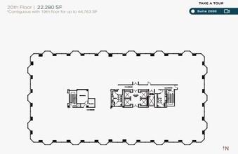 550 W C St, San Diego, CA à louer Plan d’étage- Image 2 de 2