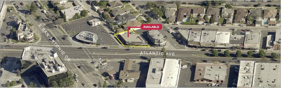 4374 Atlantic Ave, Long Beach, CA for lease - Aerial - Image 3 of 9