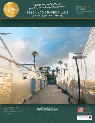 Plus de détails pour 1660 Cravens Ln, Carpinteria, CA - Terrain à louer