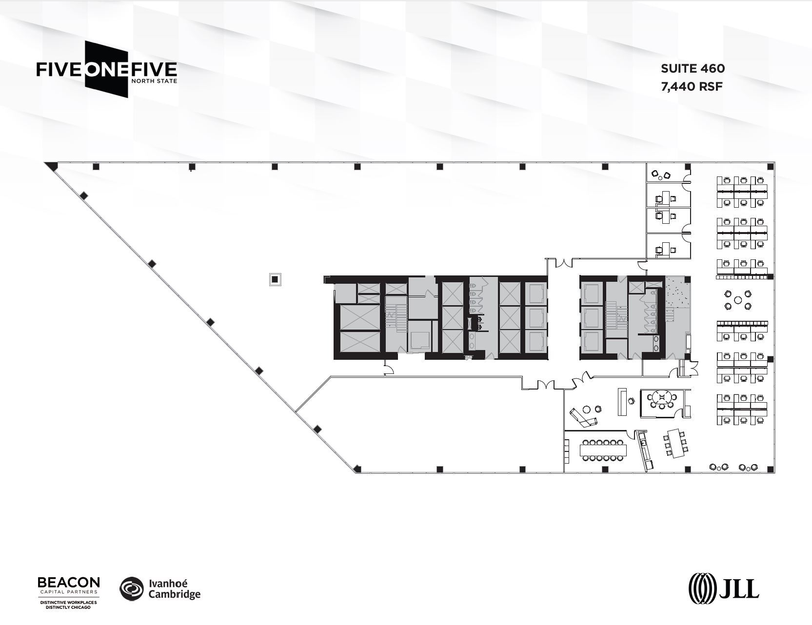 515 N State St, Chicago, IL for lease Floor Plan- Image 1 of 1