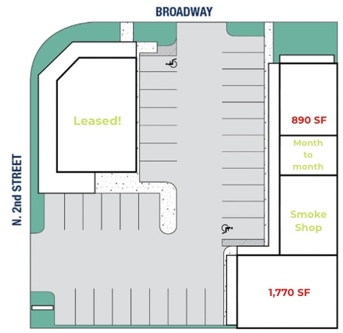 1305-1307 Broadway, El Cajon, CA for lease Interior Photo- Image 1 of 1