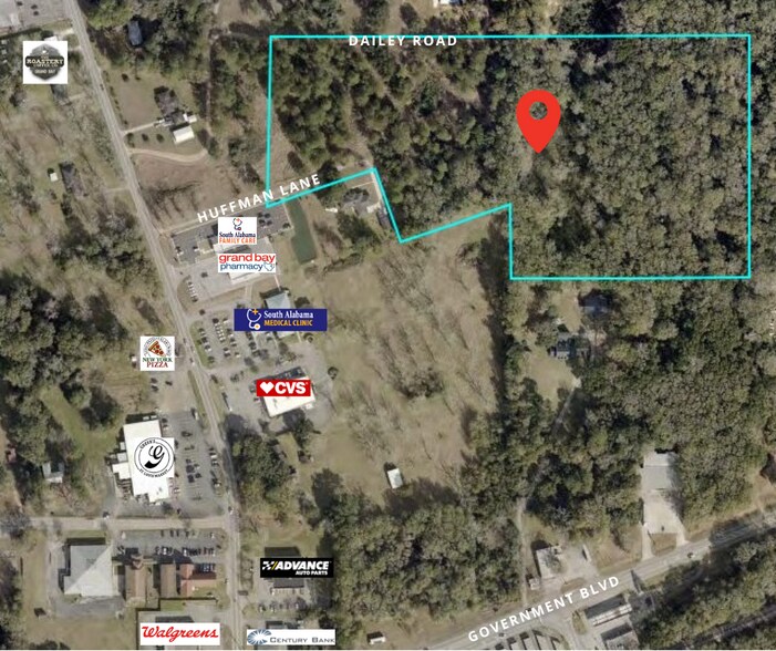 12465 Huffman Ln, Grand Bay, AL à vendre - Photo du bâtiment - Image 2 de 2