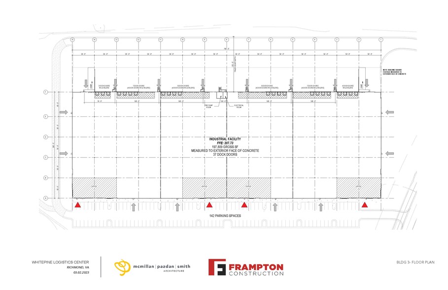 8800 Whitepine Rd, Richmond, VA à vendre - Plan d  tage - Image 2 de 5