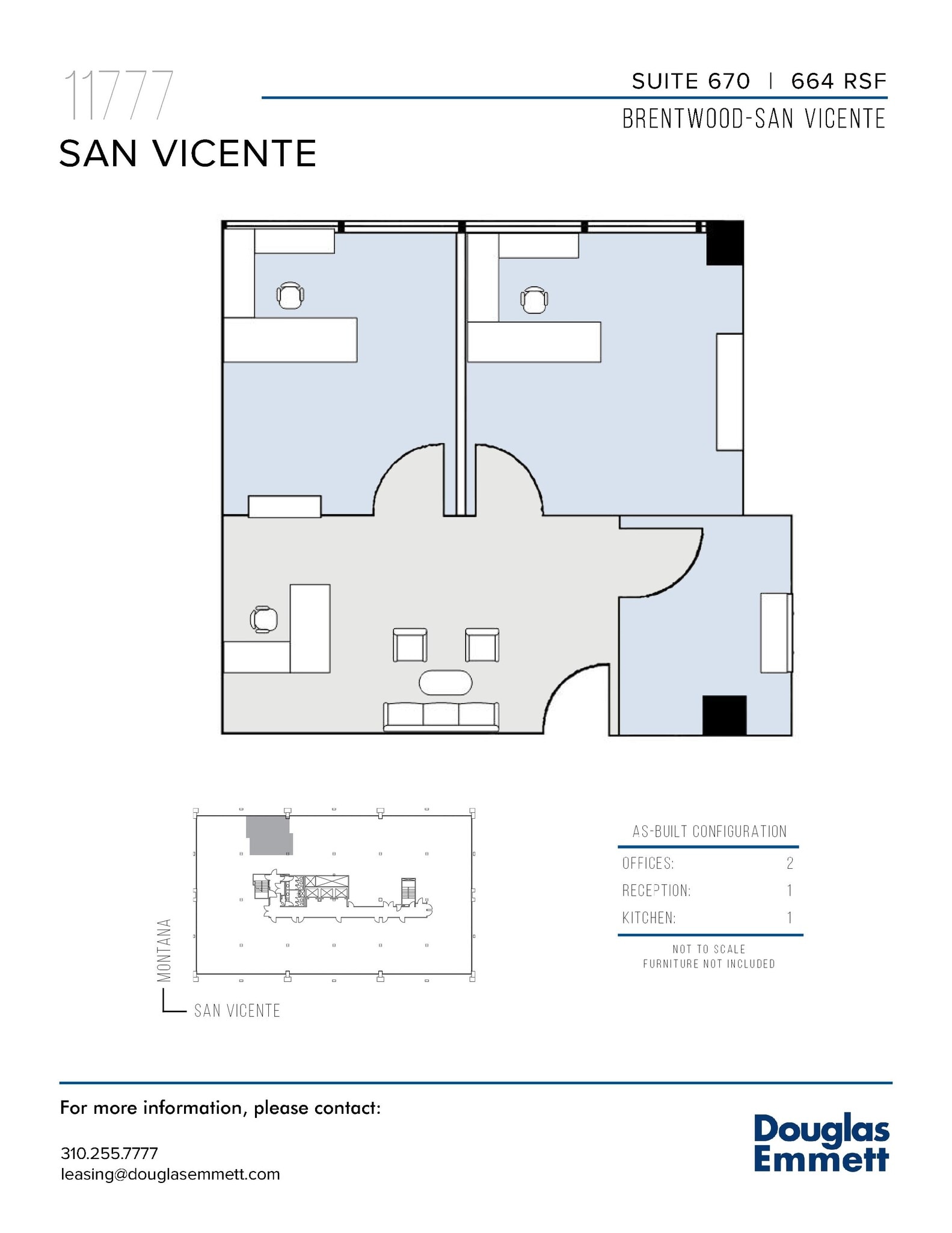 11777 San Vicente Blvd, Los Angeles, CA for lease Floor Plan- Image 1 of 1