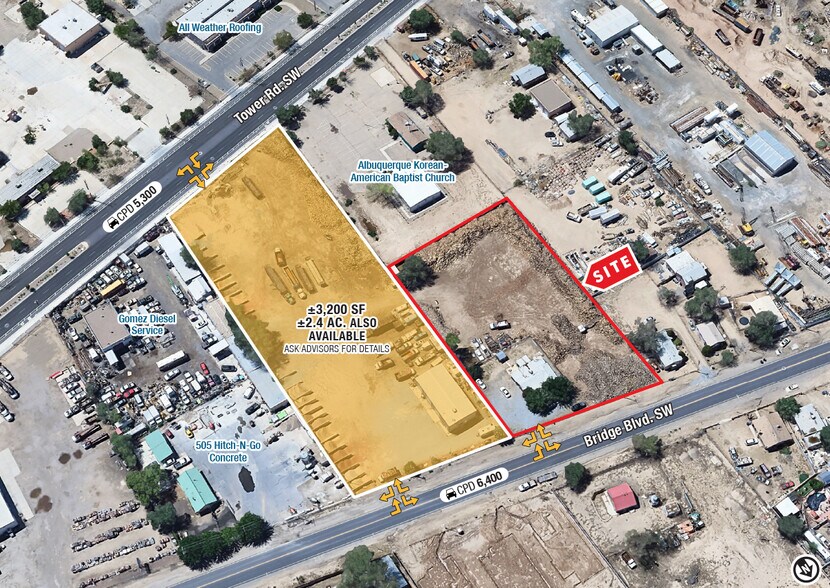 3200 Bridge Blvd SW, Albuquerque, NM à louer - Photo du bâtiment - Image 2 de 7