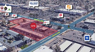 Plus de détails pour 3620 E Thomas Rd, Phoenix, AZ - Bureau, Vente au détail à louer