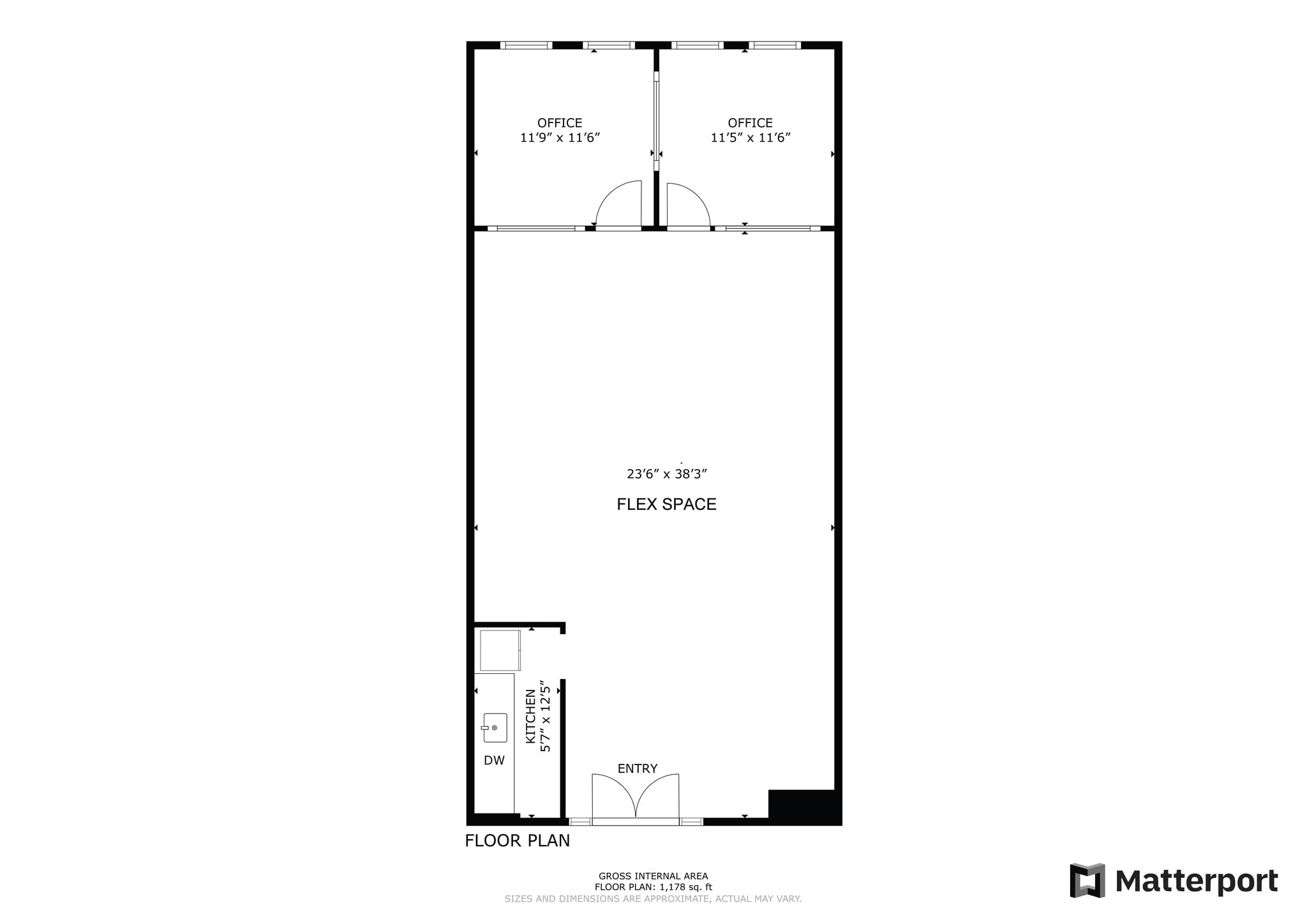 1620 Market St, Denver, CO à louer Plan d’étage- Image 1 de 1