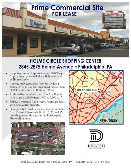 2845-2875 Holme Ave, Philadelphia, PA for lease - Building Photo - Image 2 of 2