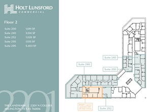 2201 N Collins St, Arlington, TX for lease Floor Plan- Image 1 of 1