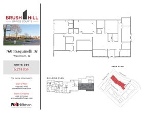 740 Pasquinelli Dr, Westmont, IL for lease Floor Plan- Image 1 of 2