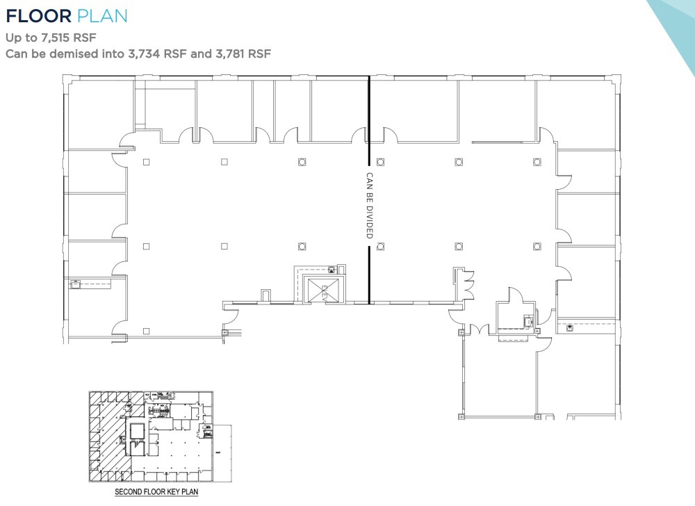 10 S 6th St, Richmond, VA à louer Plan d’étage- Image 1 de 2