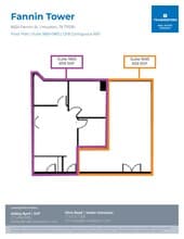 6624 Fannin St, Houston, TX à louer Plan d’étage- Image 1 de 1