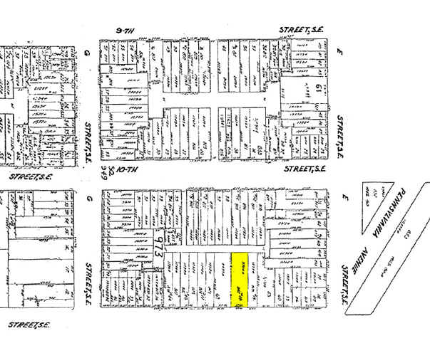 517-519 11th St SE, Washington, DC à louer - Plan cadastral - Image 2 de 3