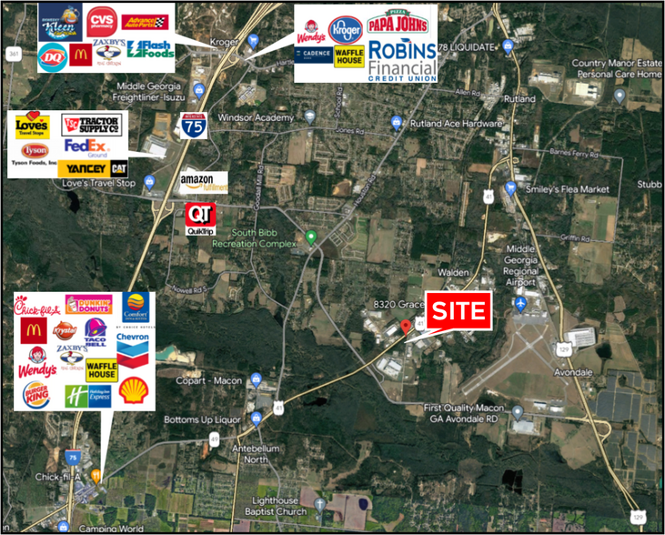 8330 Grace Rd, Macon, GA à vendre - Photo du bâtiment - Image 3 de 3