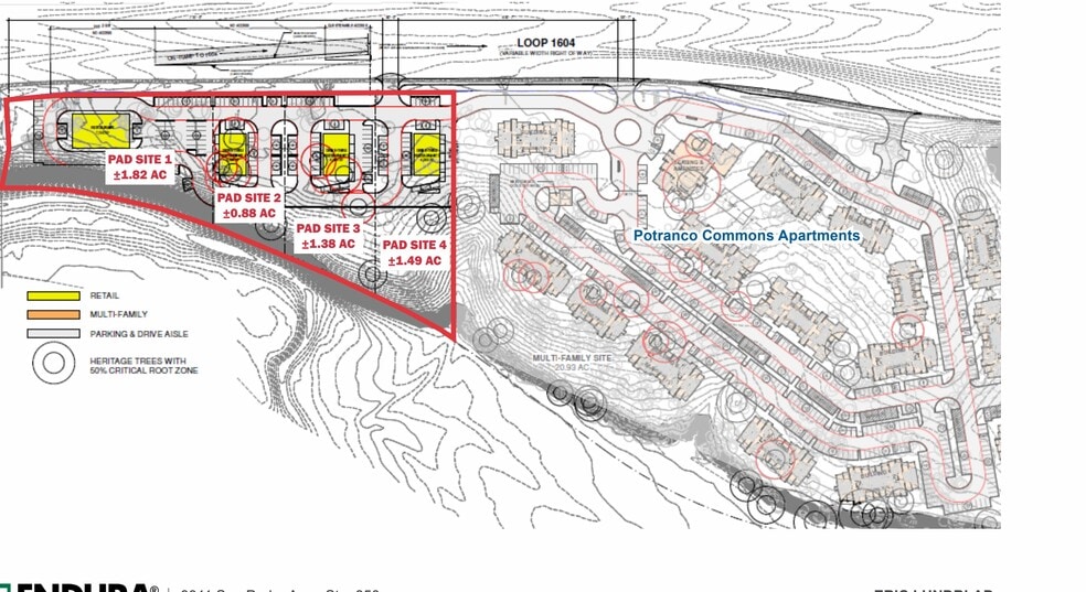 Texas 1604 Loop, San Antonio, TX for lease - Site Plan - Image 3 of 3
