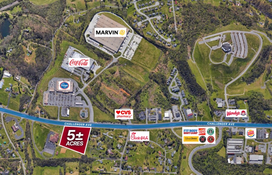 4004 Challenger Ave, Roanoke, VA à vendre - Photo du bâtiment - Image 2 de 5