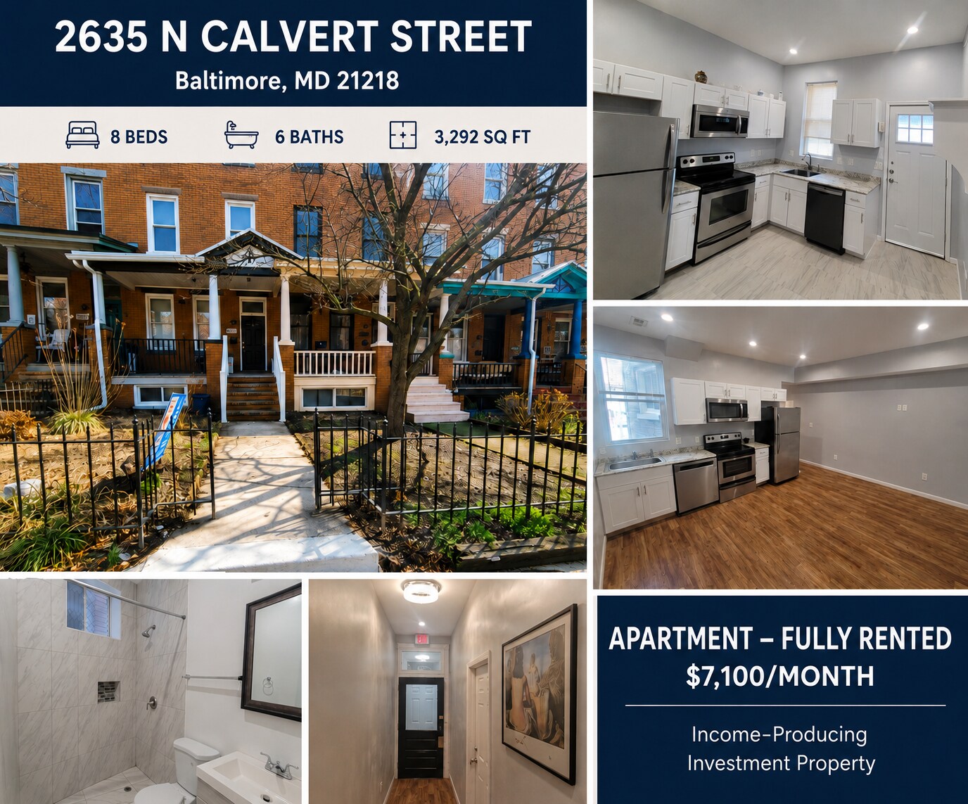 2635 N Calvert St, Baltimore, MD à vendre Photo du bâtiment- Image 1 de 49