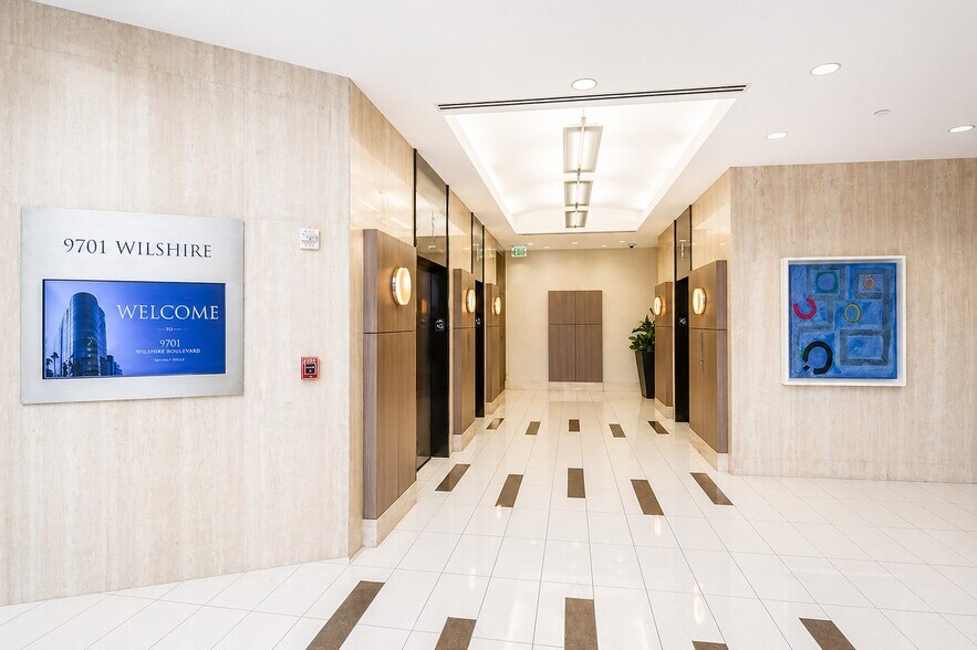 9701 Wilshire Blvd, Beverly Hills, CA à louer - Photo du bâtiment - Image 3 de 4