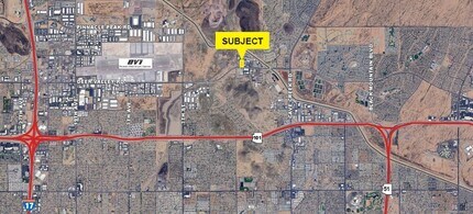 1638 Deer Valley Rd, Phoenix, AZ - AERIAL  map view