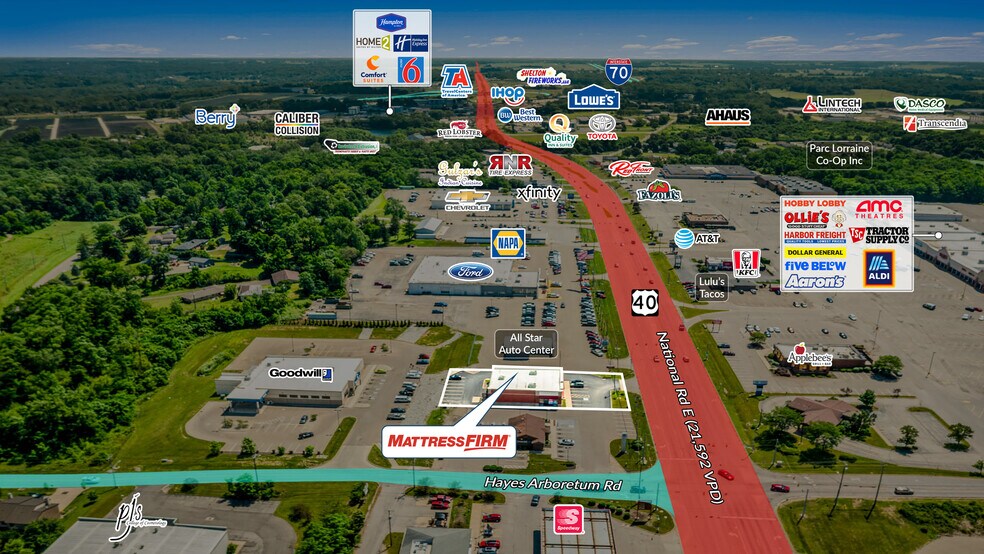 4404 National Rd E, Richmond, IN à vendre - Photo du bâtiment - Image 3 de 5