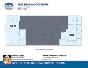 3101 Poplarwood Ct, Raleigh, NC for lease Floor Plan- Image 1 of 1