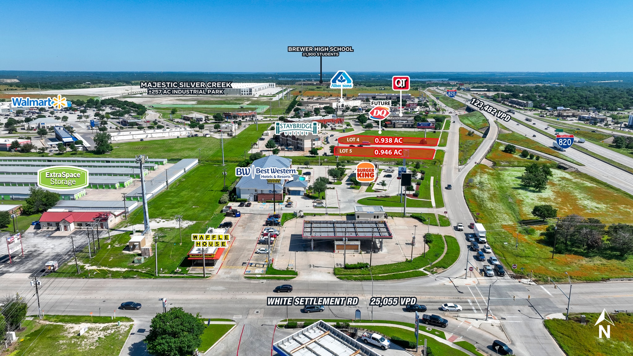 SWQ IH-820 St, Fort Worth, TX for lease Building Photo- Image 1 of 3