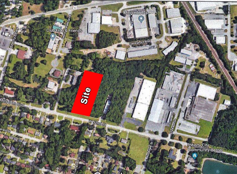 0 Mills B Lane Blvd, Savannah, GA for sale - Aerial - Image 2 of 4