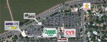 1616 E Covell Blvd, Davis, CA - AERIAL  map view