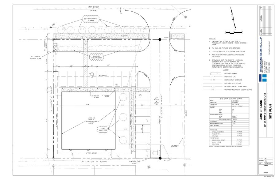 201 W Main St, Gunter, TX à louer - Photo du bâtiment - Image 2 de 4