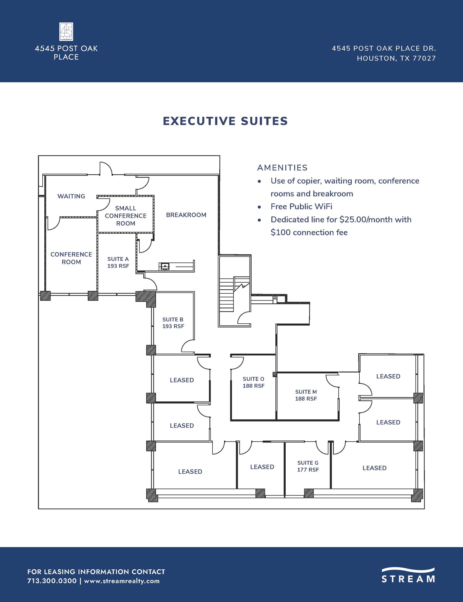 4545 Post Oak Pl, Houston, TX for lease Floor Plan- Image 1 of 1