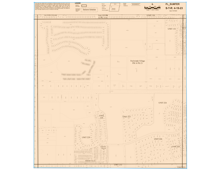 Pinellas – Outparcel, The Villages, FL for lease - Plat Map - Image 1 of 1