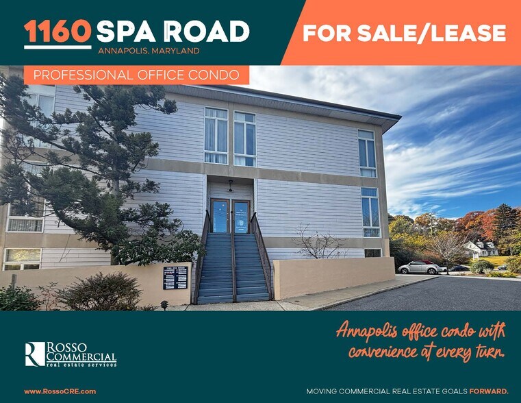 1160 Spa Rd, Annapolis, MD à louer - Photo du bâtiment - Image 1 de 7