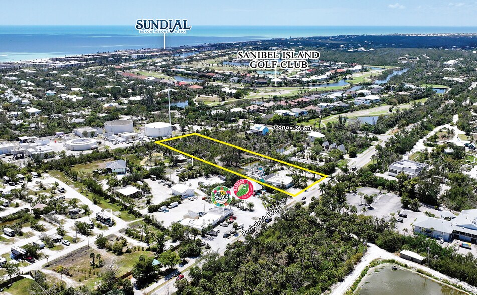1223 Periwinkle Way, Sanibel, FL à vendre - Aérien - Image 2 de 5