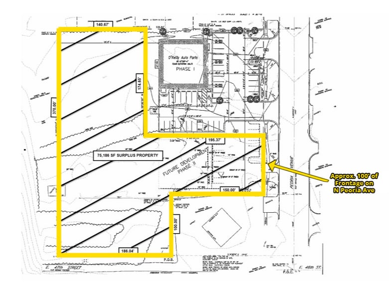 4734 N Peoria Ave, Tulsa, OK for sale - Plat Map - Image 3 of 3