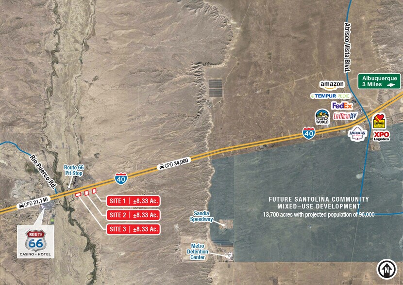I-40 and Rio Puerco portefeuille de 2 propriétés à vendre sur LoopNet.ca - Photo du bâtiment - Image 1 de 4