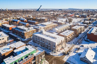 3322 Rue Masson, Montréal, QC - AERIAL  map view