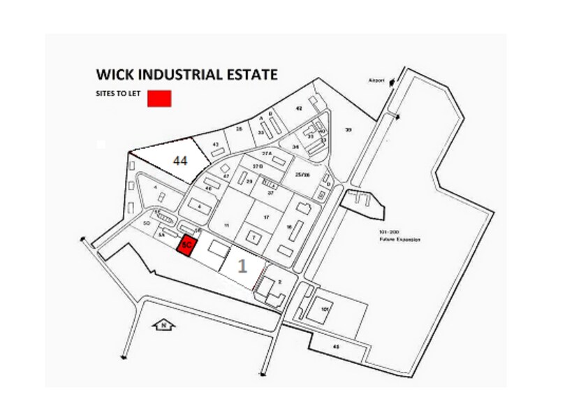 5C, Wick à louer - Plan de site - Image 1 de 1