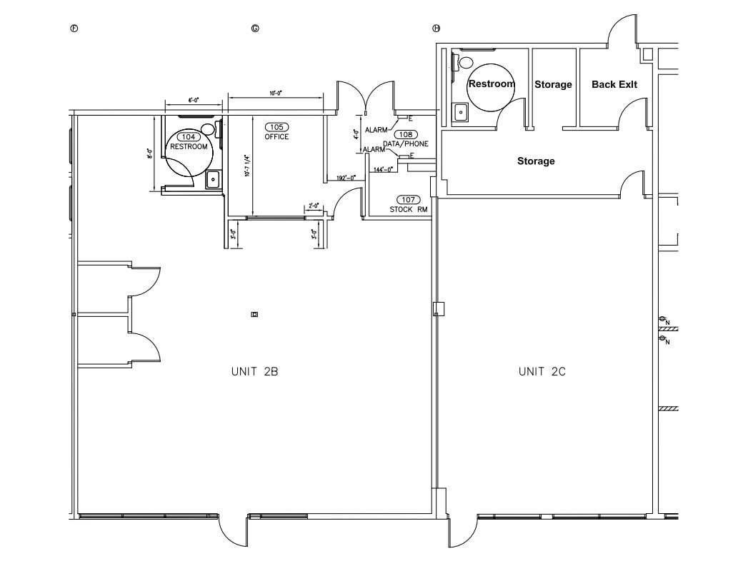 1001-1013 E Dimond Blvd, Anchorage, AK à louer Plan d’étage- Image 1 de 1