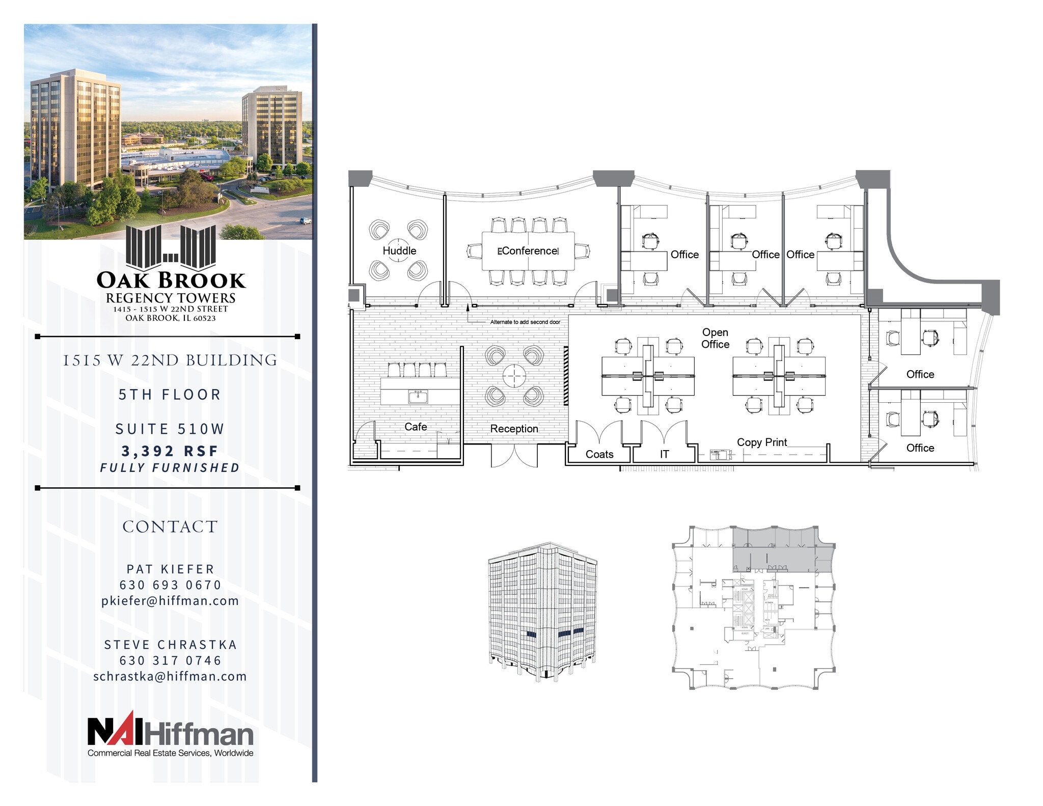 1415 W 22nd St, Oak Brook, IL à louer Plan d’étage- Image 1 de 1