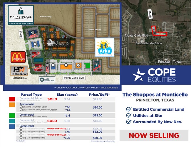 More details for E.Monte Carlo & Longneck Rd, Princeton, TX - Land for Sale
