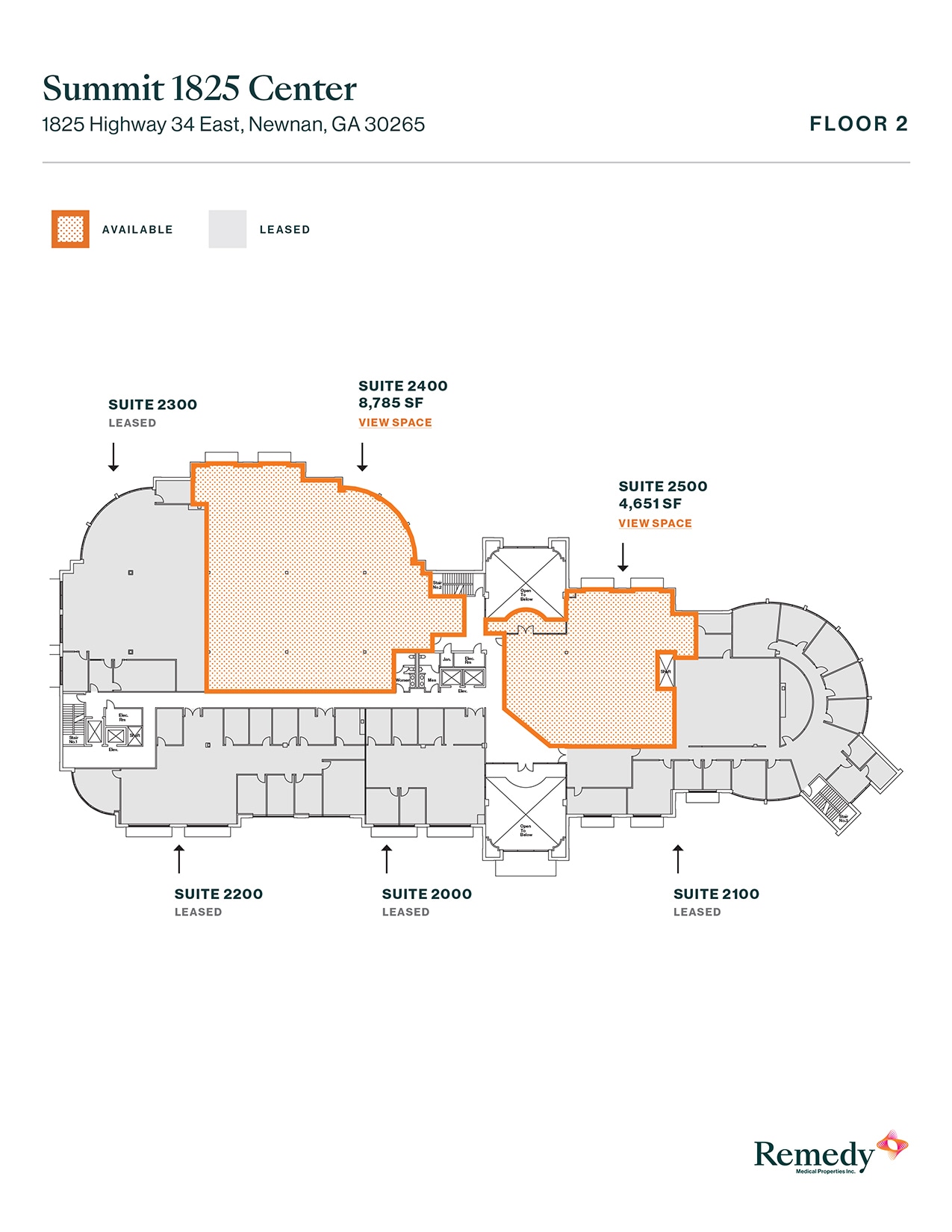 1825 E Highway 34, Newnan, GA à louer Plan d’étage- Image 1 de 4
