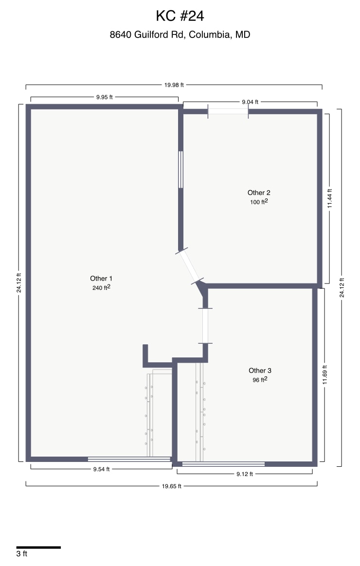 8640 Guilford Rd, Columbia, MD for lease Floor Plan- Image 1 of 1