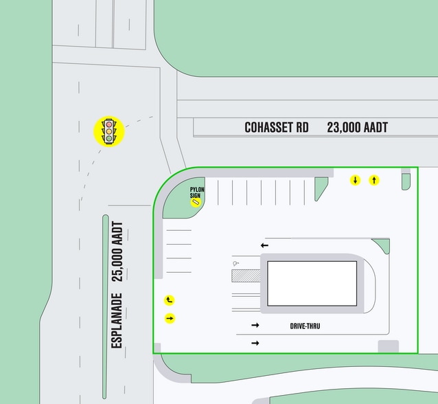 2190 Esplanade Rd, Chico, CA for lease - Site Plan - Image 3 of 5