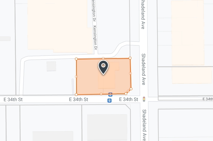 3402 N Shadeland Ave, Indianapolis, IN à louer - Plan cadastral - Image 2 de 8