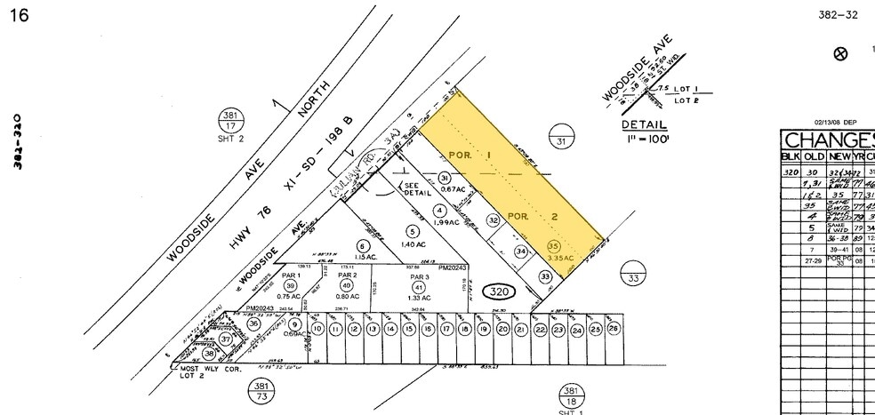 11491 Woodside Ave, Santee, CA à louer - Plan cadastral - Image 2 de 11